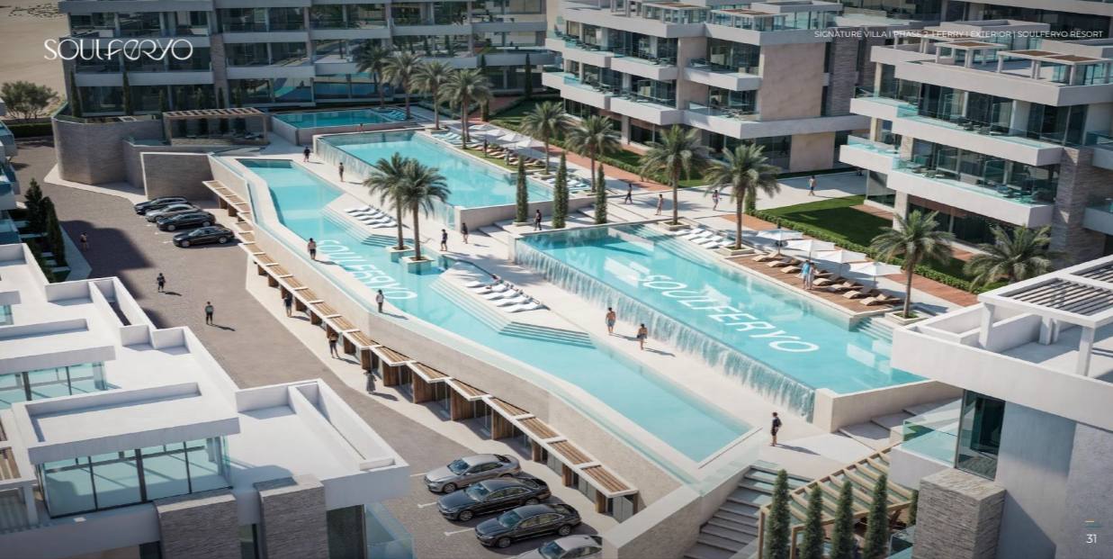SKY CONDO [ second + roof ] | دوبلكس 123متر مطل علي البحر